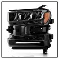 thumbnail image 2 of Xtune Headlight Assembly 9953231 LED Bulb; Clear Lens; Black Housing; DOT/SAE Approved; Single, 2 of 12