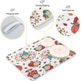 thumbnail image 4 of Thanksgiving Gnomes Harvest Dish Drying Mat for Kitchen Counter 18 x 24 In Autumn Maple Sunflowers Dry Dishes Mats Drainer Mat Absorbent Microfiber Dish Drying Pad for Countertops Decor, 4 of 6