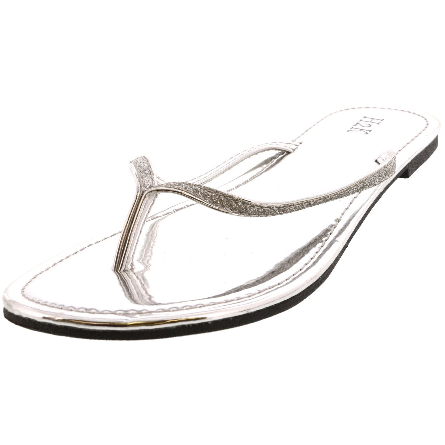 walmart silver sandals