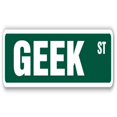 thumbnail image 1 of SignMission Geek SS- 18 Po. Signe de la Chambre d'Enfant de la Rue Geek, 1 of 1