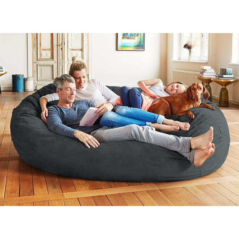  Luxurious Giant 7ft Bean Bag Chair Big Round Soft