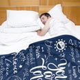 thumbnail image 3 of LHSHID Get Well Soon Gifts for Men After Surgery Blanket Sympathy Gift for Men Hug Soft Fleece Healing Blanket for Cancer Blanket Sympathy Blanket for Best Friends Blue 60"x80", 3 of 9