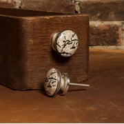 Set of Six Ceramic Amin cabinet Knobs