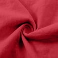 thumbnail image 5 of Soyumi Cotton Linen Cami Tops for Women Summer Sleeveless Embroidery Tank Tops Casual Camisole Loose Fit Spaghetti Strap Cami Shirts, Red, 5 of 5