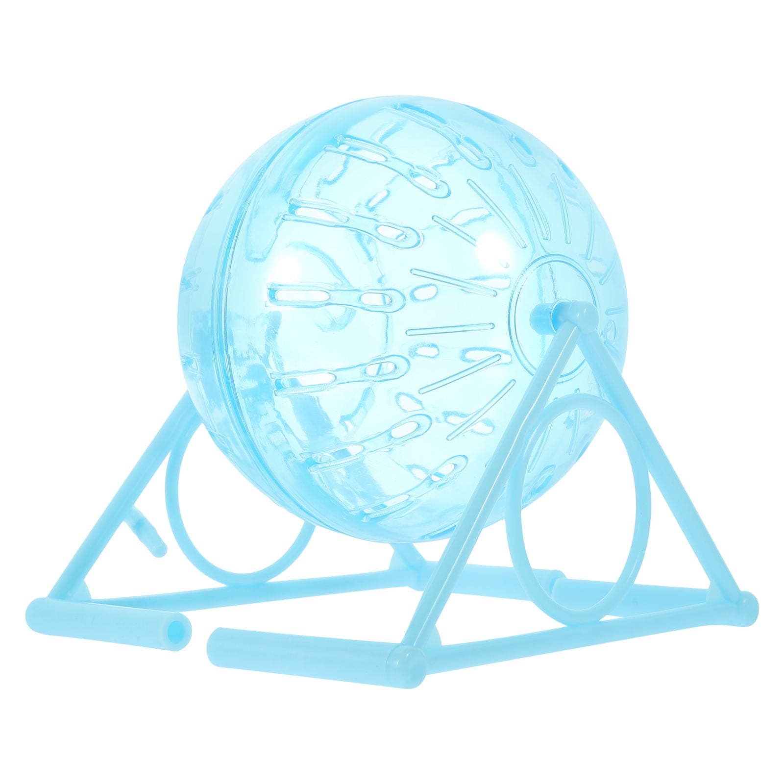 FOMIYES Clear Hamster Exercise Ball for Small Pets with Smooth Edges and Ventilation