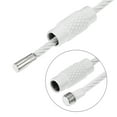 thumbnail image 4 of Uxcell 150mm Long Spray Painting Stainless Steel Wire Keyring Loop White 4 Count, 4 of 5