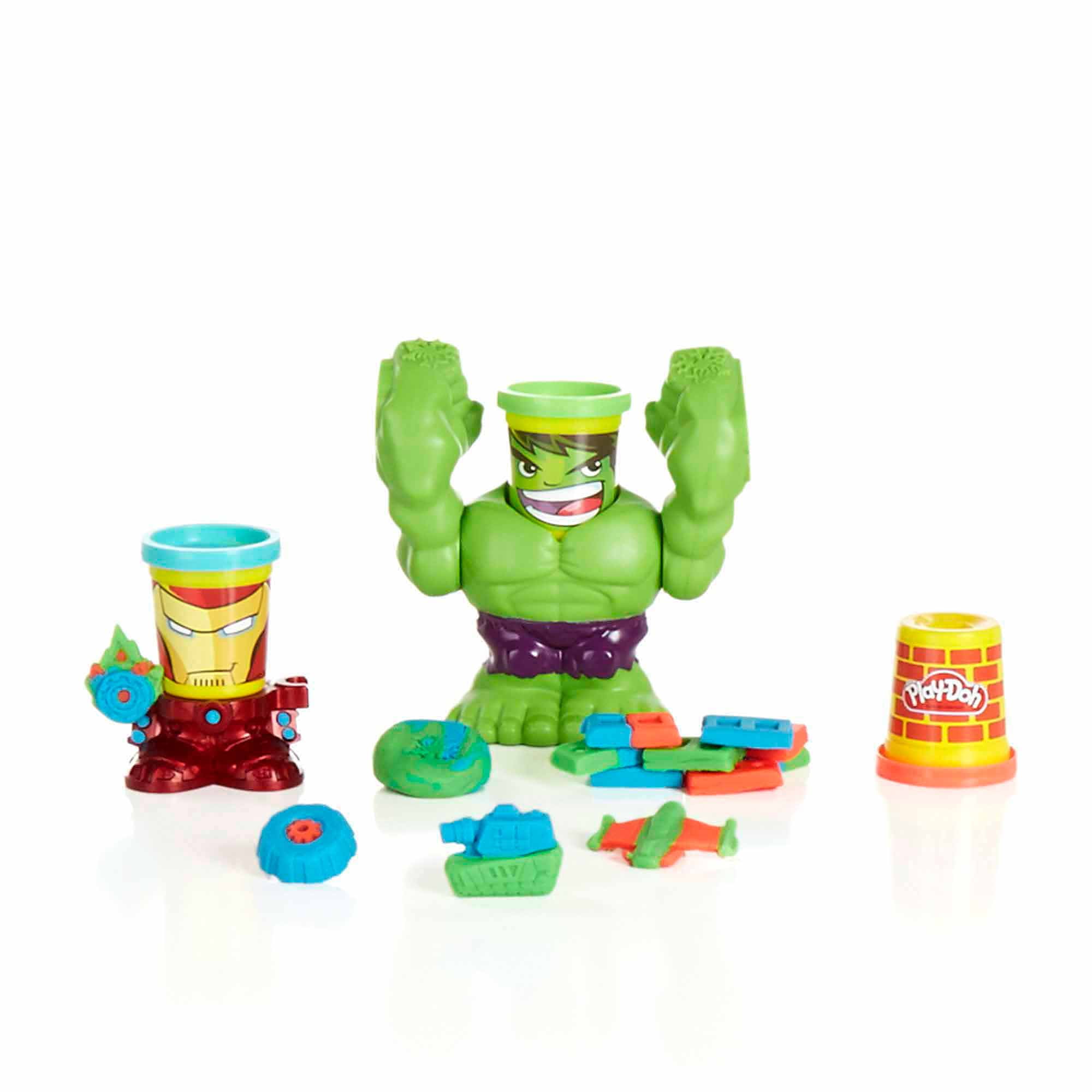 hulk smash play doh