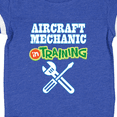 thumbnail image 4 of Inktastic Aircraft Mechanic in Training Future Occupation Boys or Girls Baby Bodysuit, 4 of 5