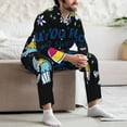 thumbnail image 7 of Pofeuu You are so Sweet Print Men's Long Sleeve Pajama Set Pijamas Para Hombres Pijamas Para Hombres Mens Pajamas Set-Medium, 7 of 7