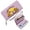 Purple, variant on GEEAD Spacious Everyday Wallet for Women Card Holder Wallet for Women whimsical design sleeping kitten vibrant sunflowers Durable Polyester Lining Everyday Wallet