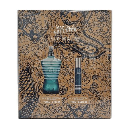 Jean Paul Gaultier Mens Le Male Travelers Exclusive Gift Set Fragrances