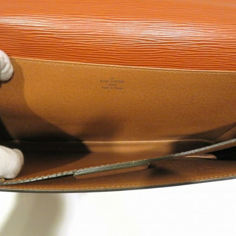 Authenticated used Louis Vuitton EPI Serviet Ambassador M54413 Bag Business Men's, Size: (HxWxD): 28cm x 38cm x 3.5cm / 11.02'' x 14.96'' x 1.37