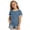 A89-Blue, variant on Summer Tops for Women Cute Green Blouses Dressy Casual Pleated Short Sleeve Shirts Trendy(Blue,100)