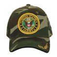 thumbnail image 3 of JM Warriors Men's U.S Army Official Licensed Retired Cap Hat U.S Army Black Gold, 3 of 5