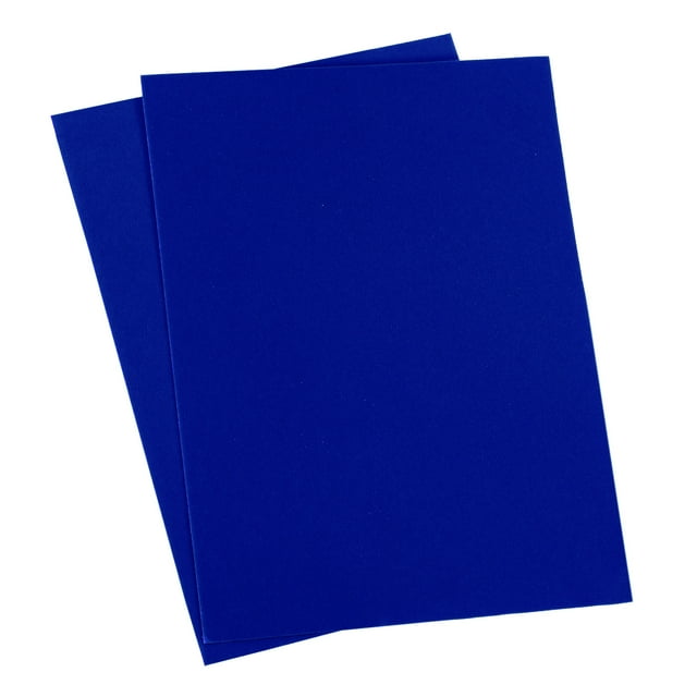 Unique Bargains Patchs de Réparation en Velours Auto-Adhésifs Bleus 2 Unités