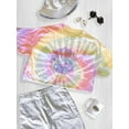 thumbnail image 3 of Pacific Voyage Whale Sign Tie Dye Spiral Women -Image by Shutterstock, Female Large, 3 of 4