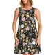 thumbnail image 1 of Balery Floral Insects Vestidos de verano para mujer con estampado: vestido holgado sin mangas, vestido playero informal y cómodo para días calurosos., 1 of 7