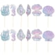 thumbnail image 1 of 12 Uds. De adornos para cupcakes de sirena, decoración temática de sirena, decoración para pastel de cumpleaños, 1 of 8