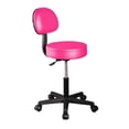 thumbnail image 1 of Silla Taburete Banco Consultorio Tatoo Spa Con Respaldo Color del asiento Rosa Vanlig Banco Rosa Ask, 1 of 3