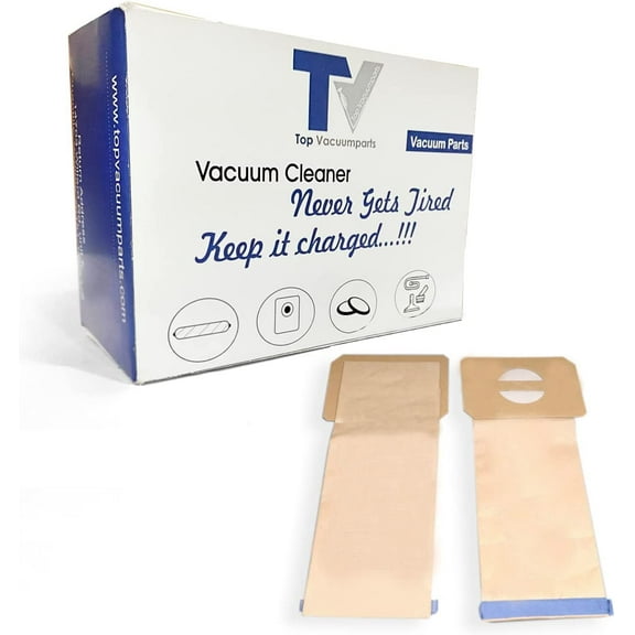 Replacement Part For Electrolux Vacuum Bags (100 Bags) Models 1770, U112A, U112B, U112C, 1719, U110A, U110B, U110P, U155D, 1717C, 1747, Electrolux Bag Compare To Part 62100, 103483