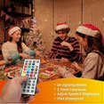 thumbnail image 4 of Christmas Tree Topper Stars Battery 11 LED RGB Christmas Decoration Topper Star Indoor Waterproof Glitter Star Tree Lights with Timer Function for Chr, 4 of 4