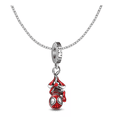 thumbnail image 1 of Collar 925 En Plata Con Dije Los Vengadores Spiderman Red, 1 of 5