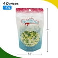 thumbnail image 2 of St. Pat's Luck | Green Shamrock Sprinkles with White and Yellow Decorettes | 4 oz Resealable Stand Up Bag | St. Patrick's Day Themed Sprinkle Blend | Cake Decorating Sprinkles, 2 of 6