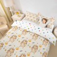 thumbnail image 3 of Erosebridal Capybara Astronaut Kids Twin Bedding, Outer Space Planet Duvet Cover Set, 2-Piece, No Comforter, 3 of 5