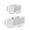 B, variant on Retractable Drawer Clothes Storage Box - White Small Size Adjustable Wardrobe Organizer, Partitioned for Pants Clothing Closet Home Storage
