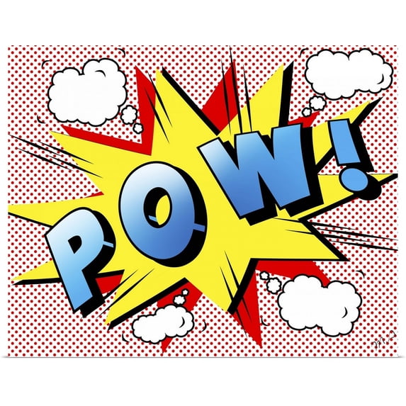 Great BIG Canvas | Rolled Mark Ashkenazi Poster Print entitled Pow II