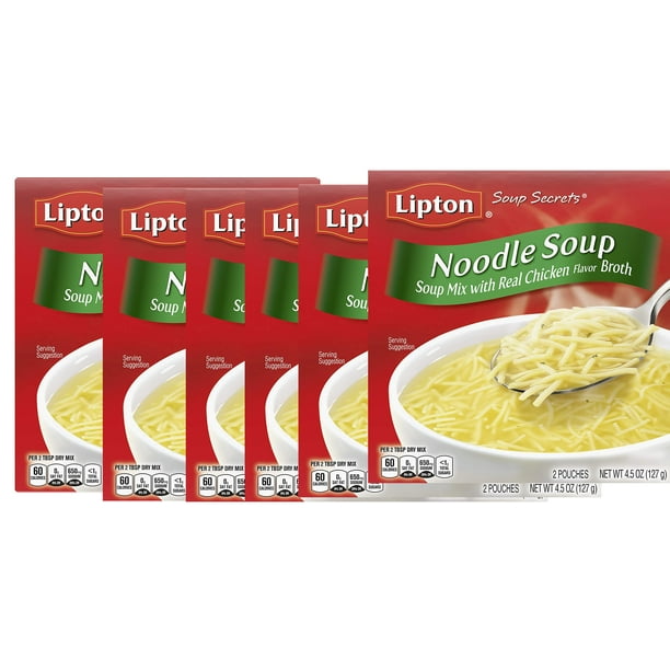 Lipton Soup Secrets Instant Soup Mix For a Warm Bowl of Soup Noodle