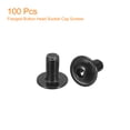 thumbnail image 3 of Flanged Button Head Socket Cap Screws, 100 Pack M5x10mm 304 Stainless Steel Bolts, 3 of 5