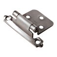 thumbnail image 3 of RV Designer Door Hinge H238 Use With Cabinet Doors; Self Closing; Nickel; Set Of 2, 3 of 4