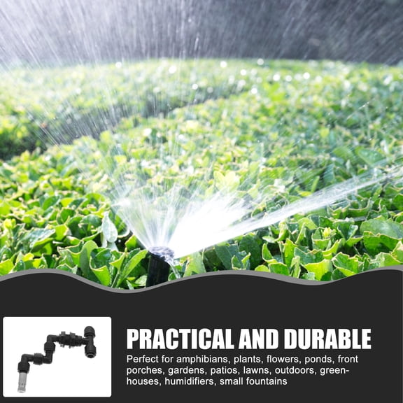 WEUVEB Universal Reptile Misting System with Spray Nozzle for Terrariums, Tanks, and Humidifier Use