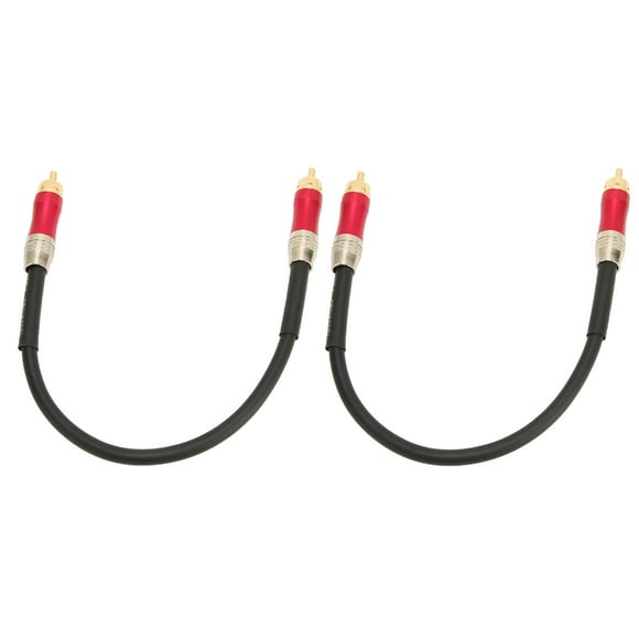 Cable RCA Nikou 2 piezas sonido profesional RC Ato RCA