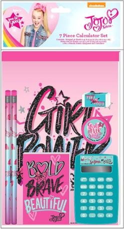 Jojo Siwa 7 Piece Calculator Set - Walmart.com - Walmart.com