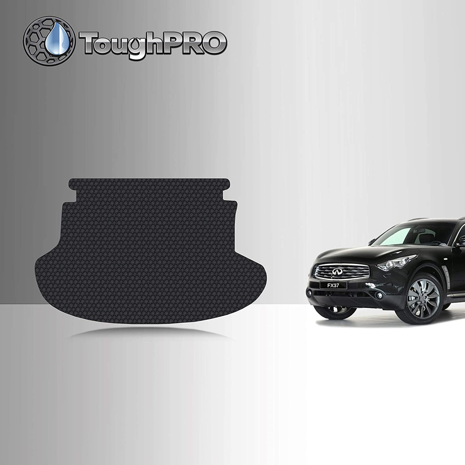 TOUGHPRO Cargo/Trunk Mat Accessories Compatible with Infiniti QX70 All Weather Heavy Duty