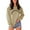 Beige, variant on Crew Neck Womens Graphic Sweatshirt Long Sleeve Casual Loose Letter Pullover Tops