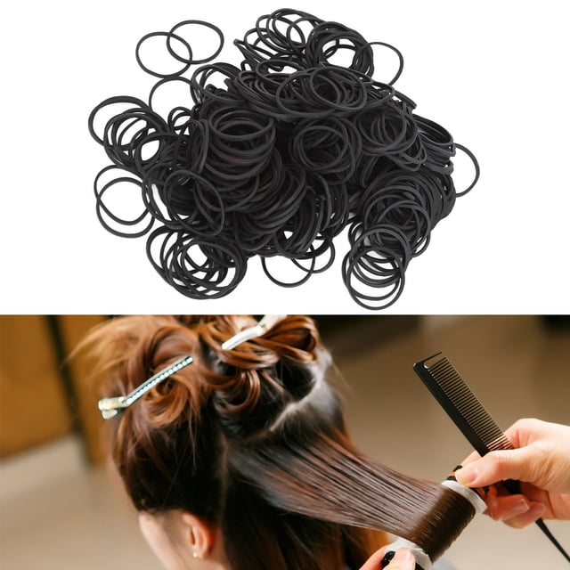 Rubber 1000Pcs Rubber Band Bulk Kit Elastic Durable Multifunctional For Salon Perm Home