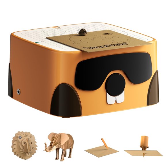 Herramienta para cortar cartón BEAVERBOT, segura para niños, construcción DIY
