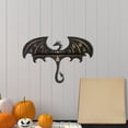 thumbnail image 3 of Awevudst Dragon Shaped Floating Wall Shelves Gothic Wooden Display Rack, 3 of 7