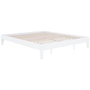 Bed Frame White King Universal Platform Bed