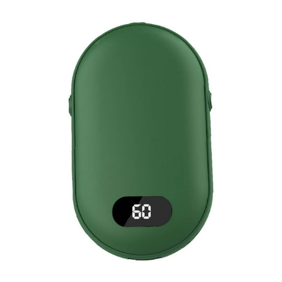 Taicans Electric Hand Warmers Rechargeable - 5200mAh Dual-Sided Heater with Power Bank (20Hrs Warmth),Fast Charge 3.5Hrs,LED Display & Temperature Control,Portable Pocket Warmer for Outdoor/Gifts