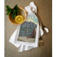 thumbnail image 2 of Alaska, Bush Plane and Fishing (100% Cotton Tea Towel, Decorative Hand Towel, Kitchen and Home), 2 of 3