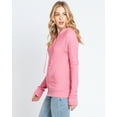 thumbnail image 3 of Urban Look Women's Casual Lightweight Thermal Zip Up Hoodies (Small, Pink), 3 of 4