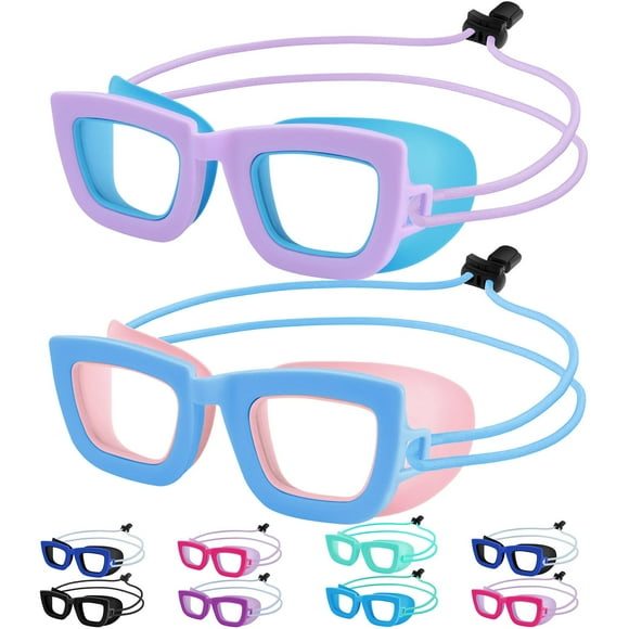 Gafas de Natación Vvinca para Niños 3-10 Años Antivaho con Protección UV