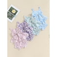 thumbnail image 4 of Aojekbee Baby Girls Summer Shorts Sets Sleeveless Daisy Print Bow Cami Tops PP Shorts Sets, 4 of 10
