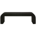 thumbnail image 2 of SAFAVIEH Couture Caralynn Solid Linen Modern Bench, Black, 2 of 6