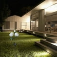 thumbnail image 5 of Usloyux Under $5 Outdoor Decoration Solar Stake Lights,Solar Flower Garden Lights,Single Head Solar Peony Light,26.77 Inch Long Waterproof LED Landscape Light for Pathway Walkway Patio Lawn Garden, 5 of 6