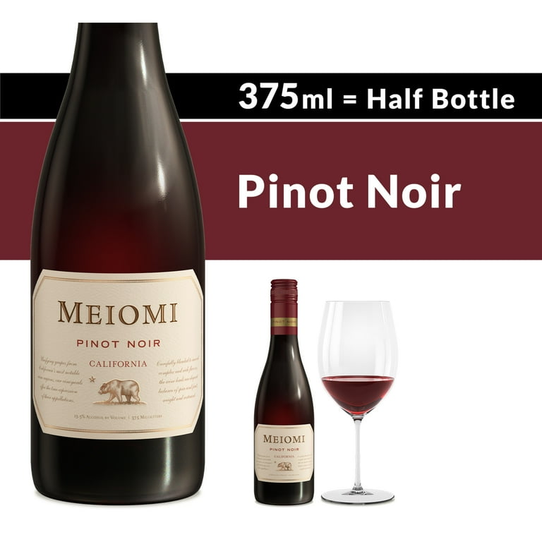 ワイン mayo Meiomi Pinot Noir California Red Wine, 375 ml Half Bottle